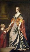 Anthony Van Dyck Portrait of Mary Villiers oil painting reproduction